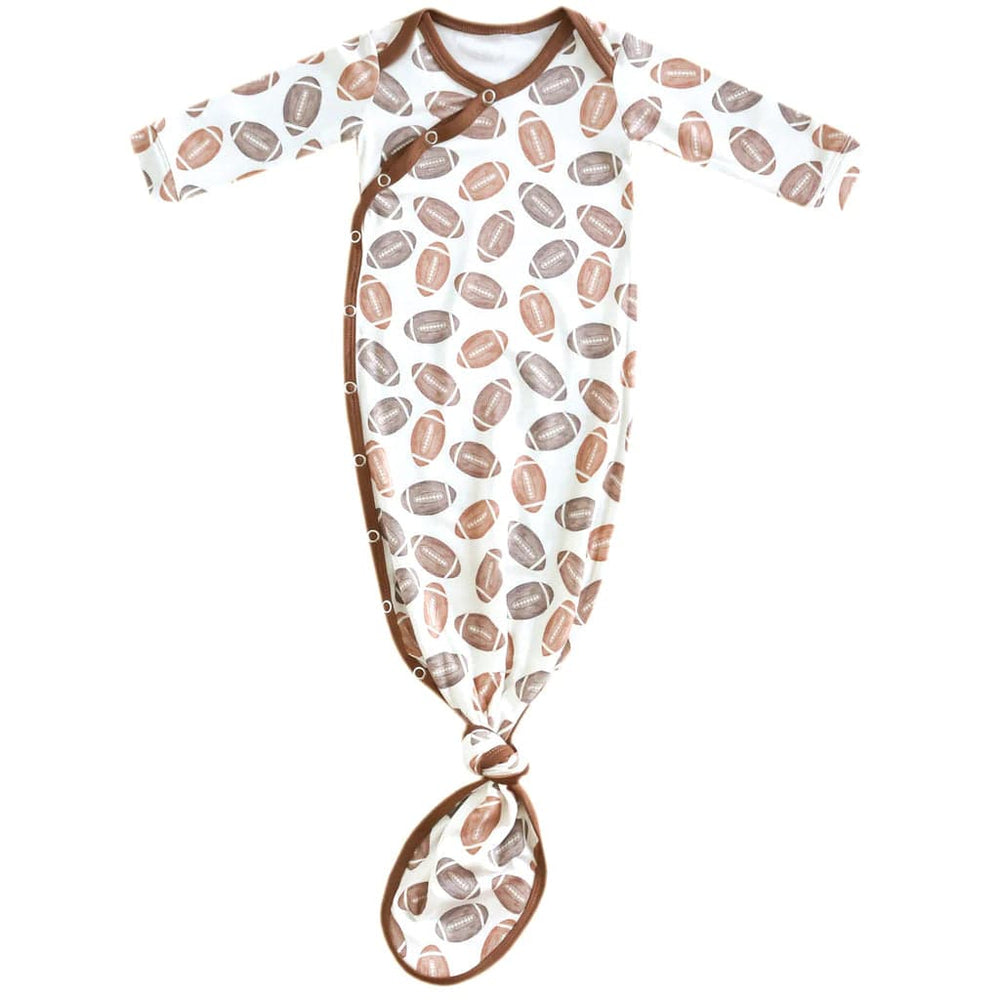 Blitz Newborn Knotted Gown Copper Pearl Lil Tulips