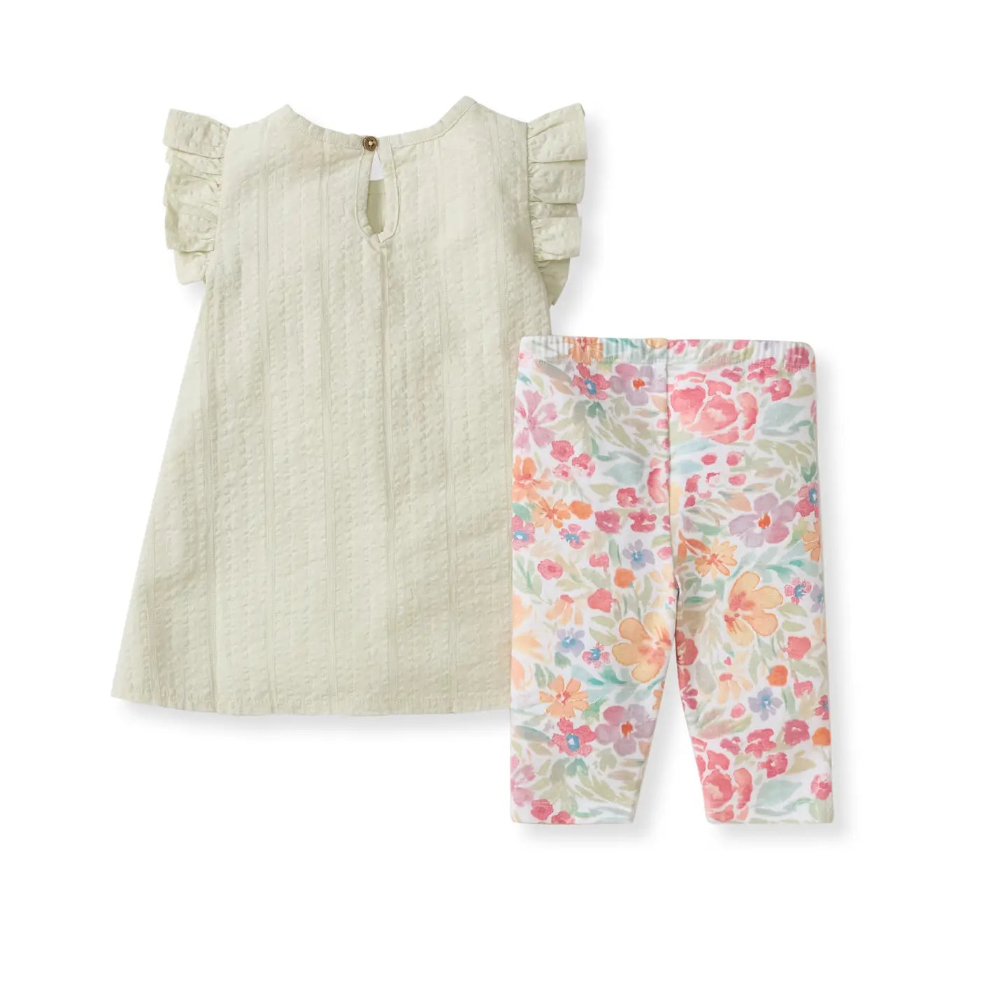 Bloom & Blossoms Tunic & Pants Set Burt's Bees Baby Lil Tulips