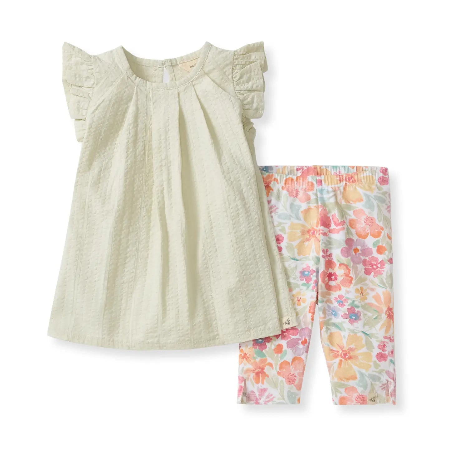 Bloom & Blossoms Tunic & Pants Set Burt's Bees Baby Lil Tulips