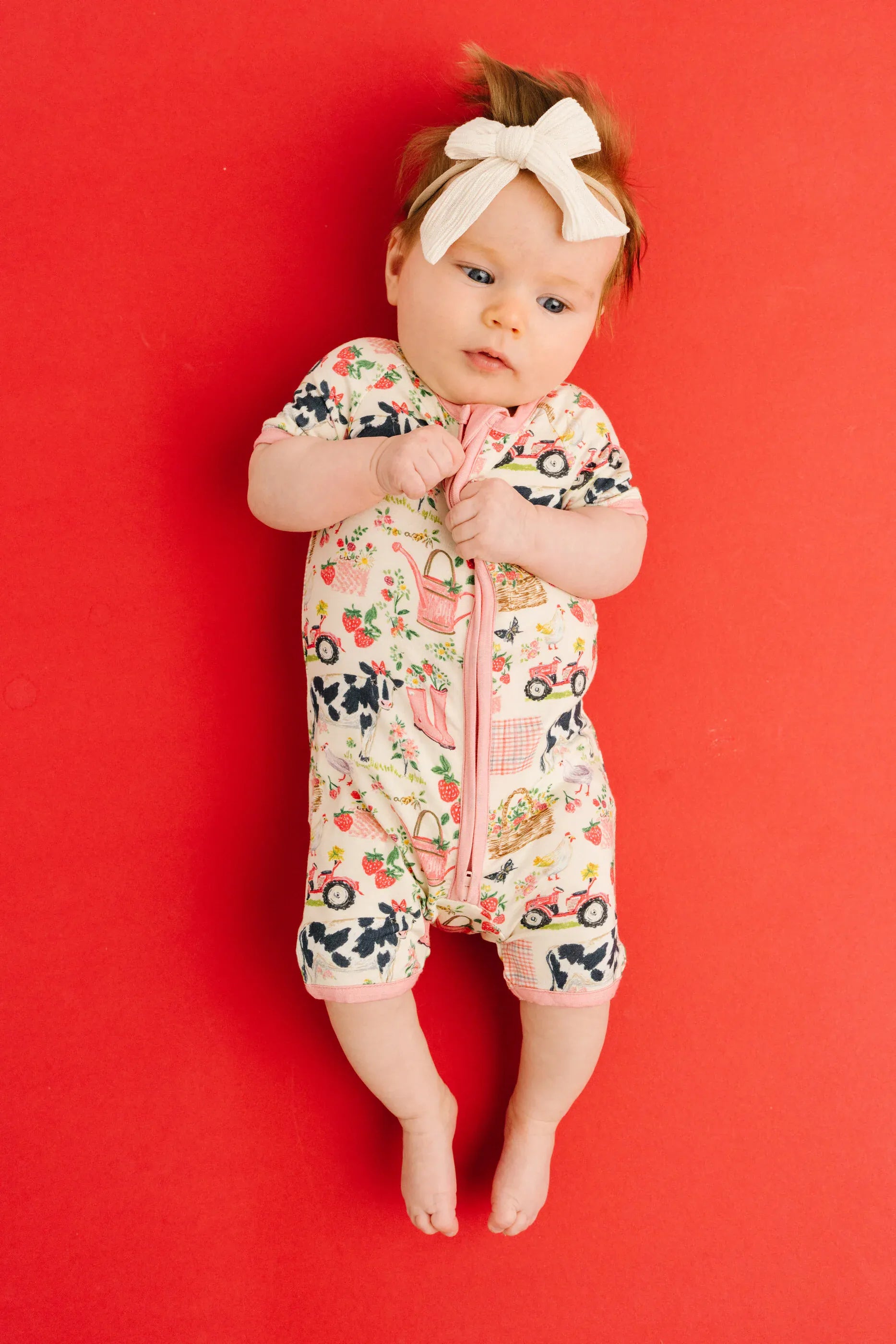 Blooming Homestead Bamboo Short Romper Little One Shop Lil Tulips