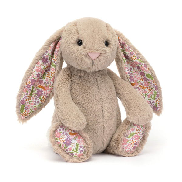 Blossom Beige Bunny 'Petal' Original Jellycat Lil Tulips