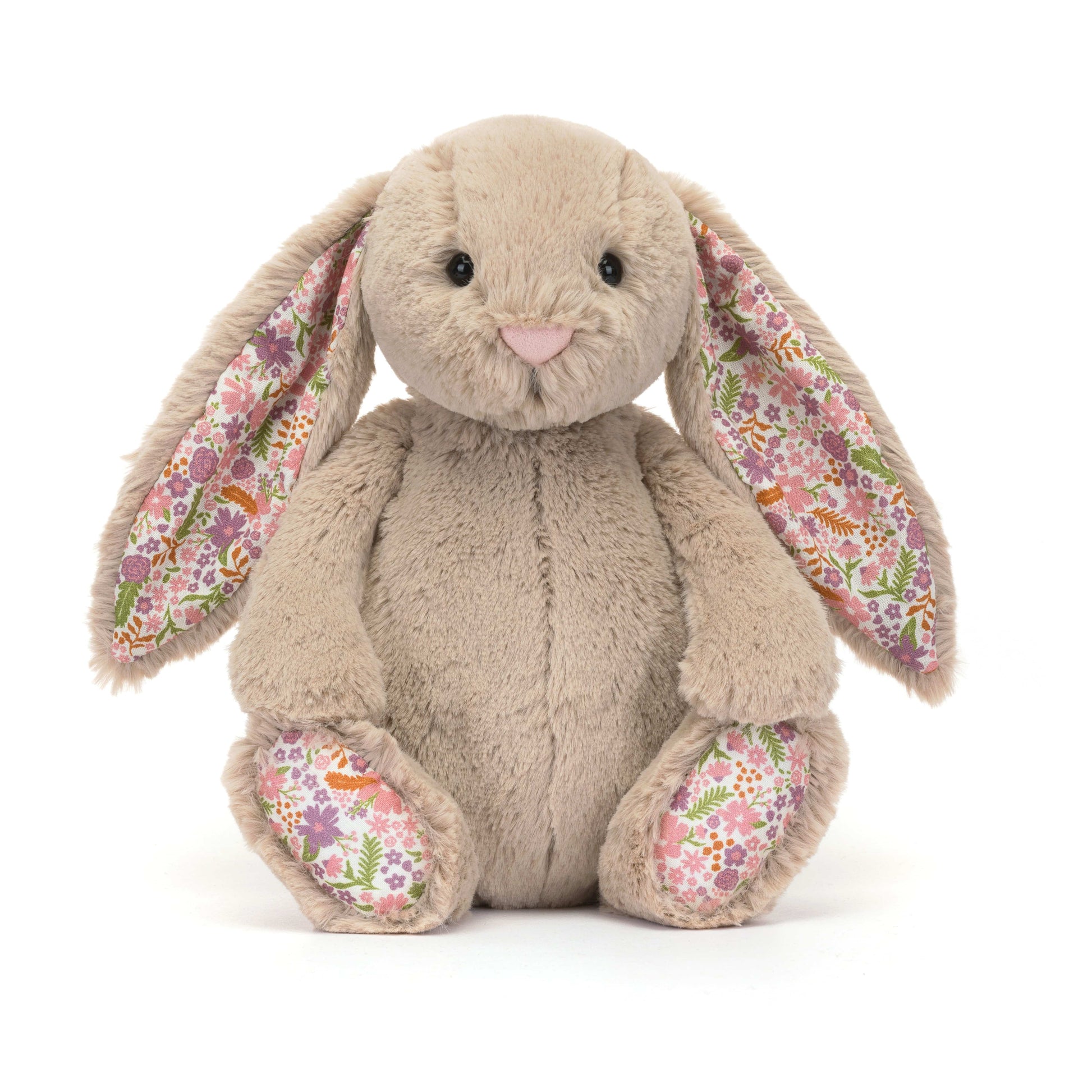 Blossom Beige Bunny 'Petal' Original Jellycat Lil Tulips