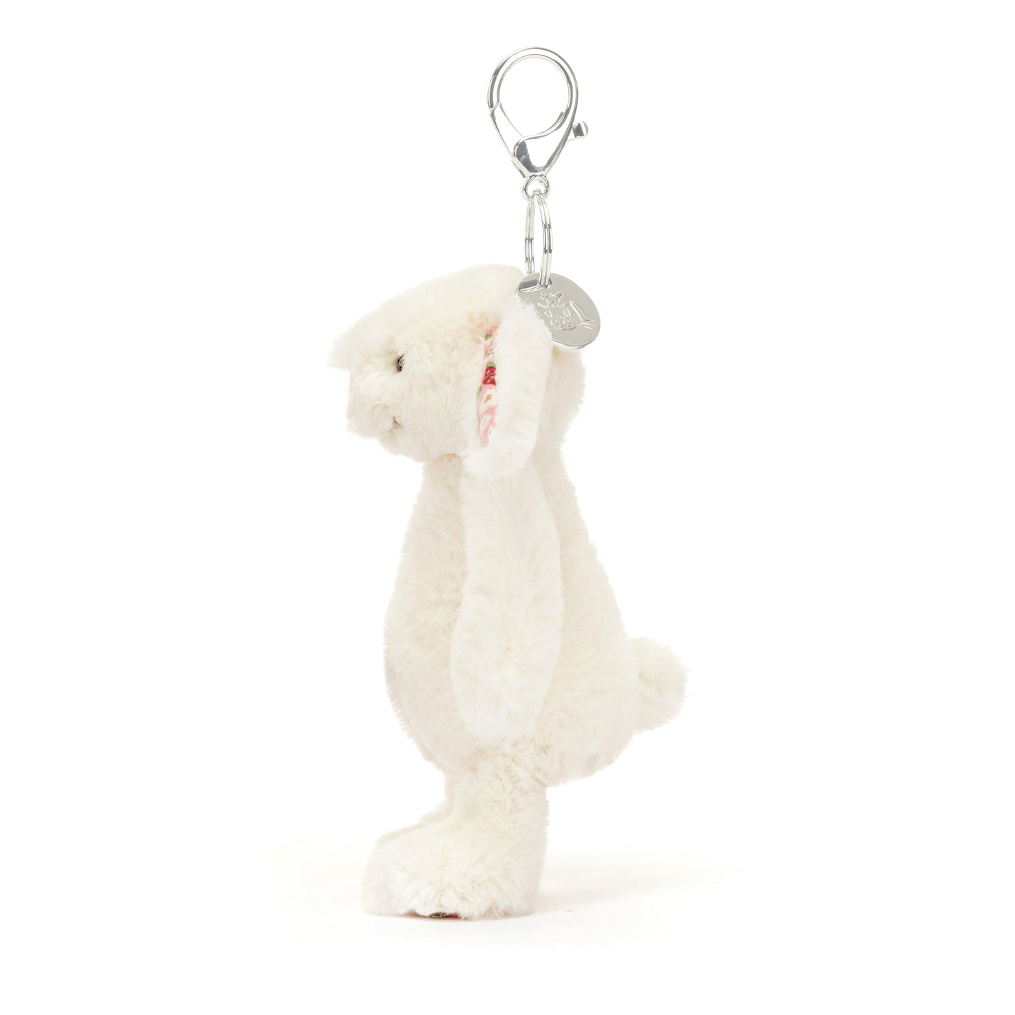 Blossom Cream Bunny 'Berry' Bag Charm Jellycat Lil Tulips