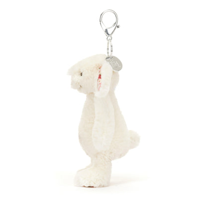 Blossom Cream Bunny 'Berry' Bag Charm Jellycat Lil Tulips