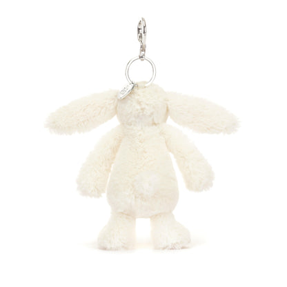 Blossom Cream Bunny 'Berry' Bag Charm Jellycat Lil Tulips