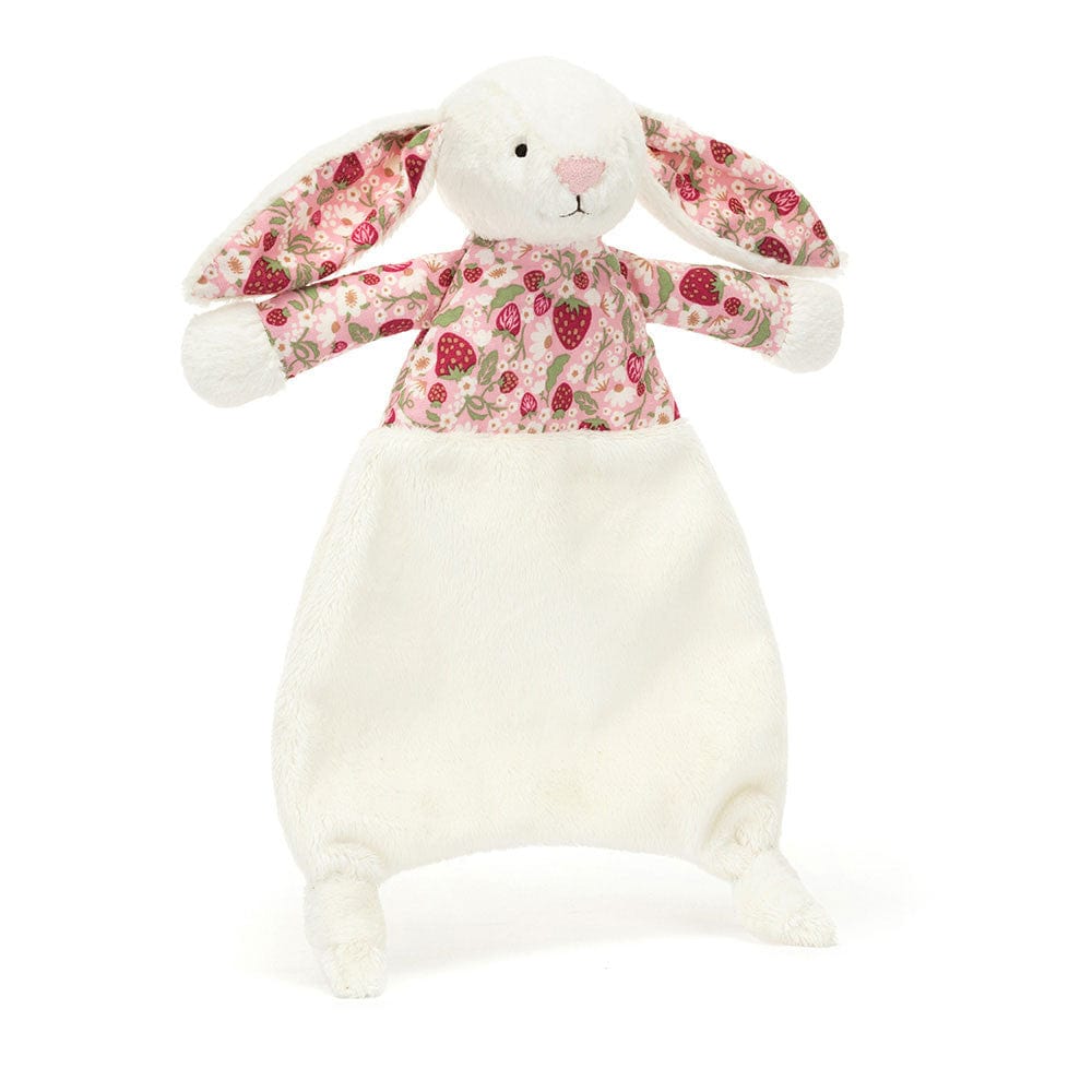 Blossom Cream Bunny 'Berry' Comforter Jellycat Lil Tulips