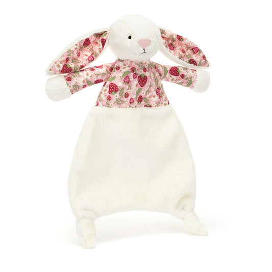 Blossom Cream Bunny 'Berry' Comforter Jellycat Lil Tulips