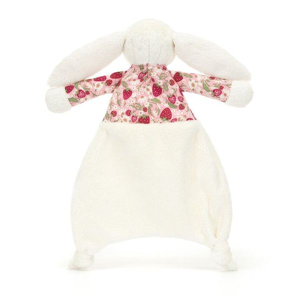 Blossom Cream Bunny 'Berry' Comforter Jellycat Lil Tulips