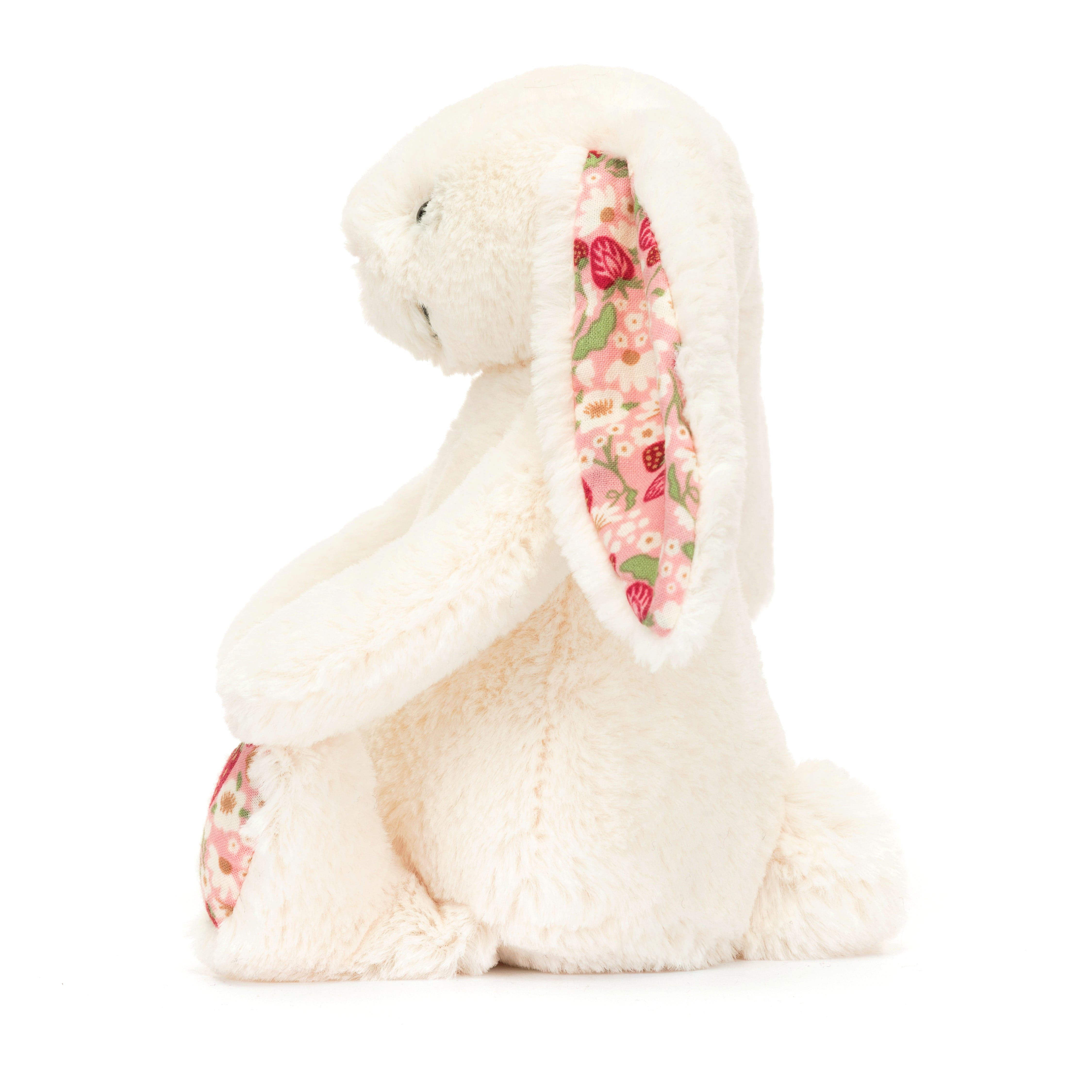Blossom Cream Bunny 'Berry' Little Jellycat Lil Tulips