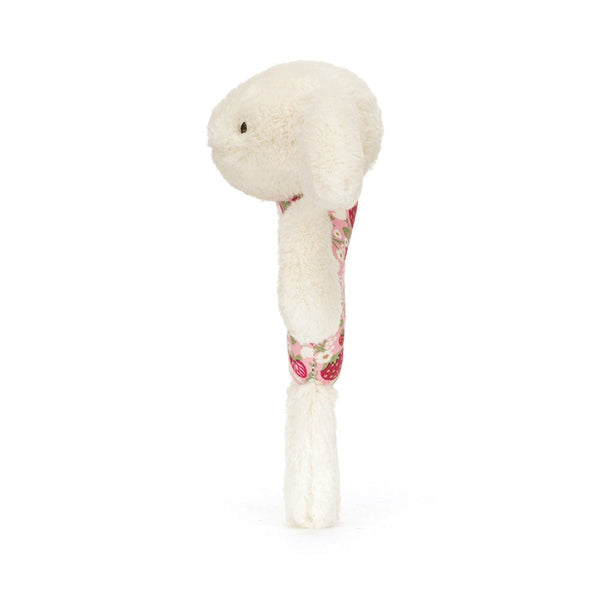 Blossom Cream Bunny 'Berry' Ring Rattle Jellycat JellyCat Lil Tulips