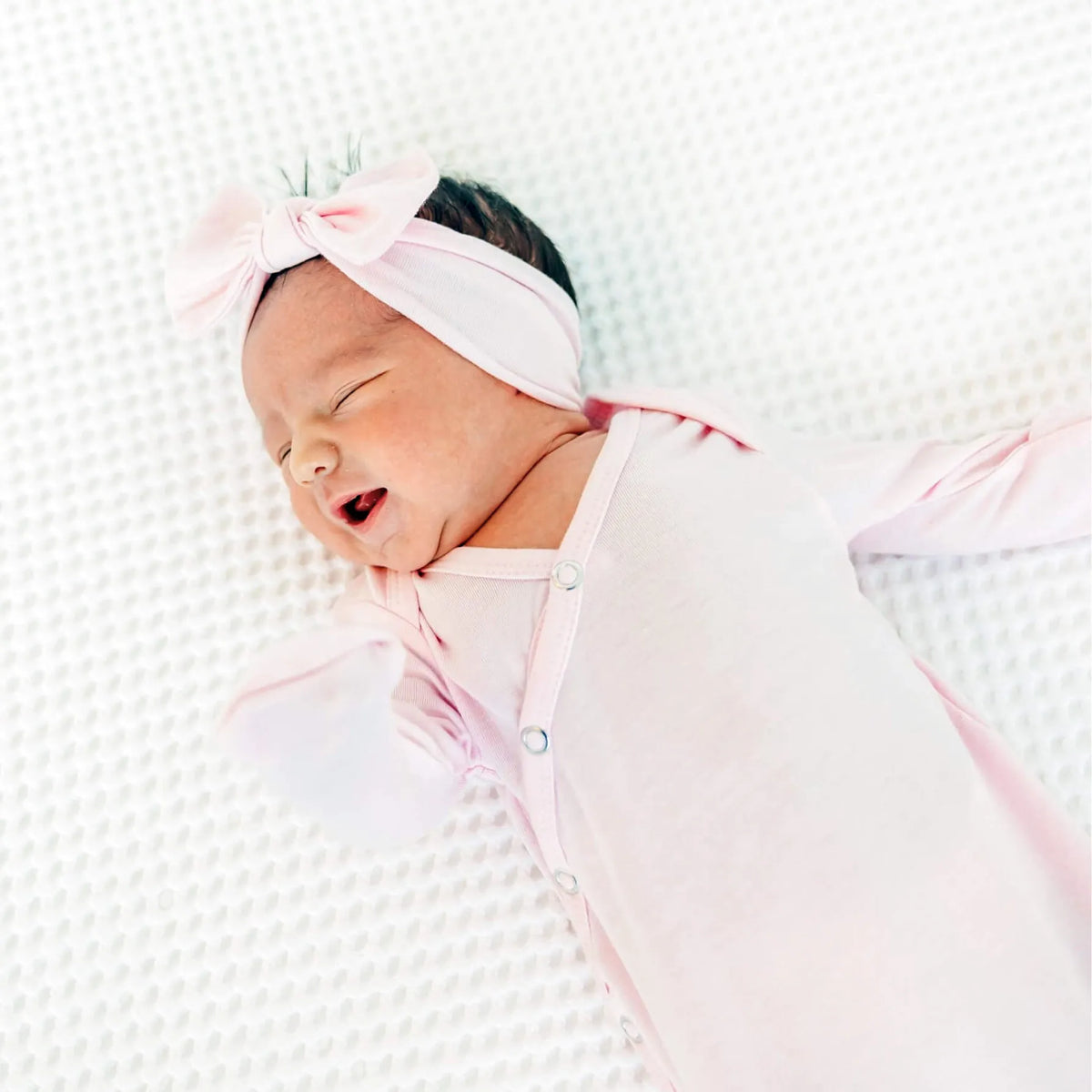 Blossom Newborn Knotted Gown Copper Pearl Lil Tulips
