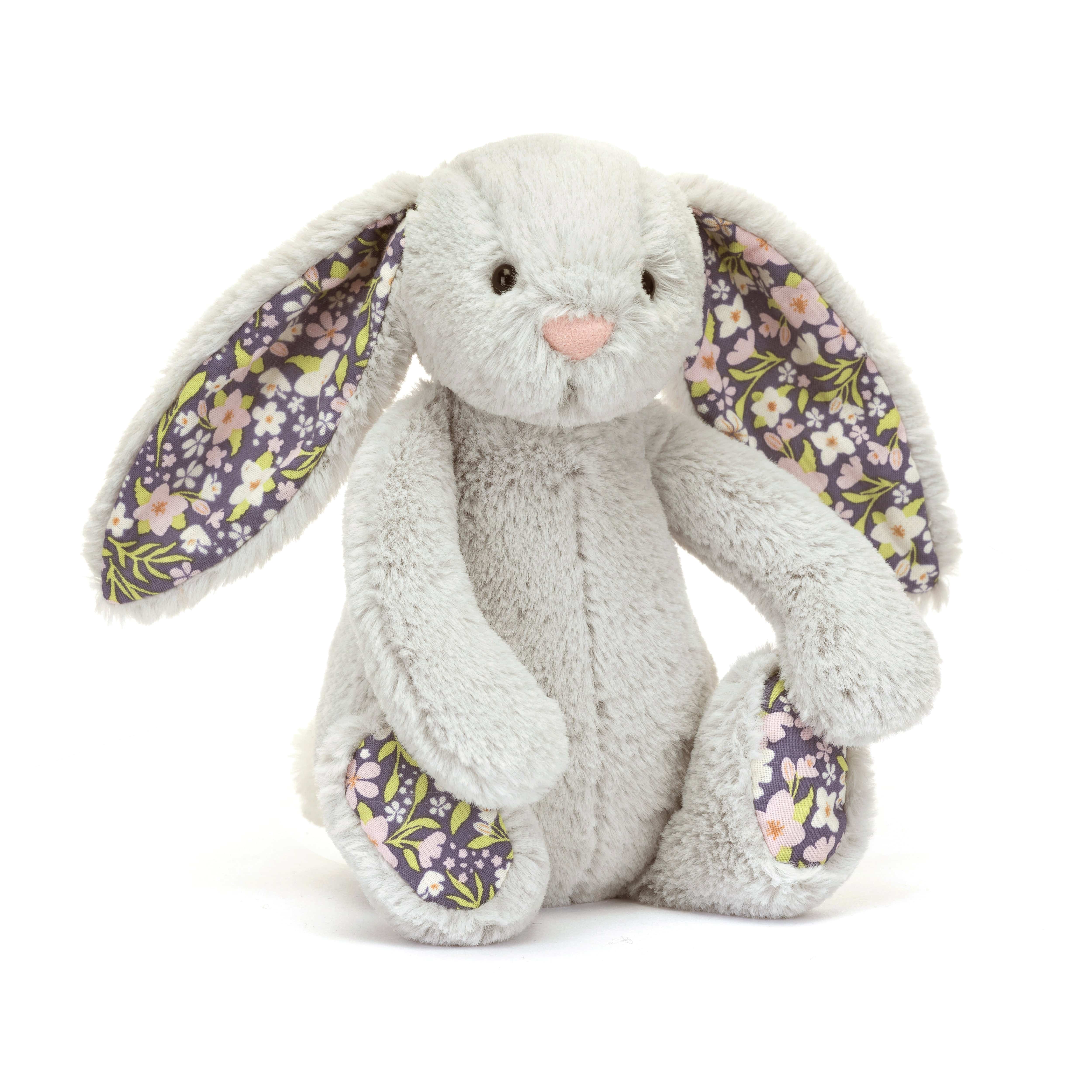 Blossom Silver Bunny 'Bloom' Little Jellycat Lil Tulips