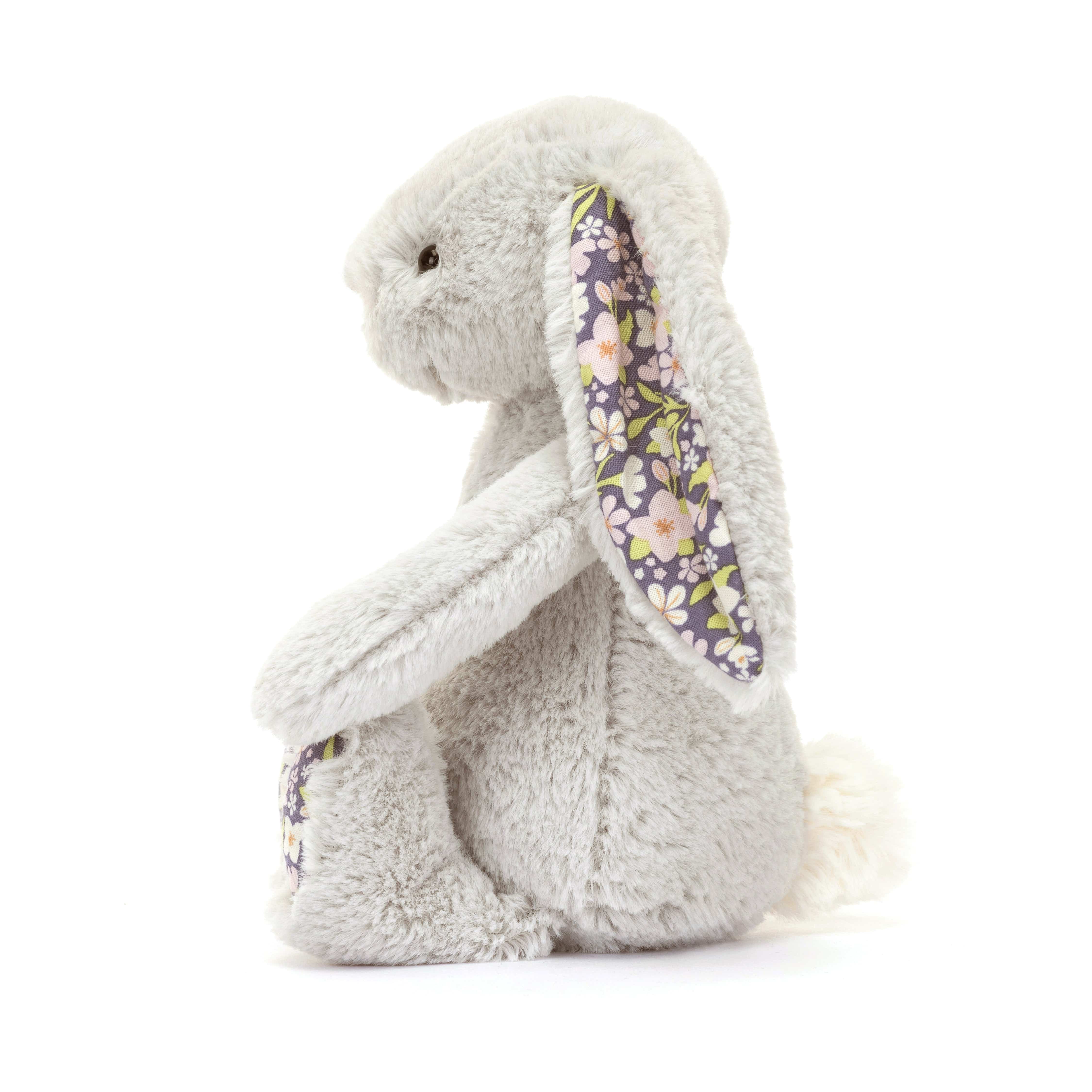 Blossom Silver Bunny 'Bloom' Little Jellycat Lil Tulips