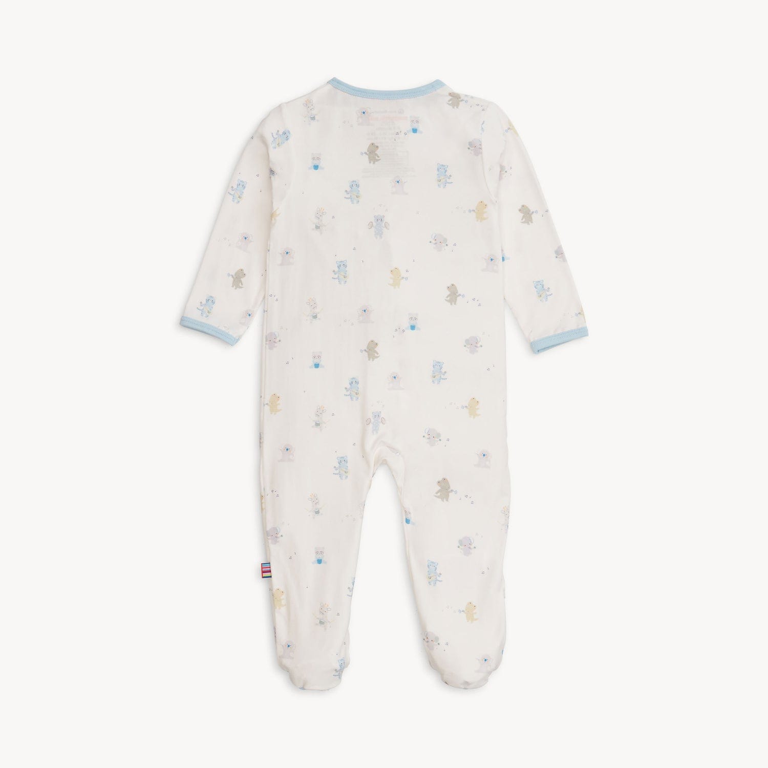 Blue Baby Beats Modal Footie Magnetic Me Lil Tulips