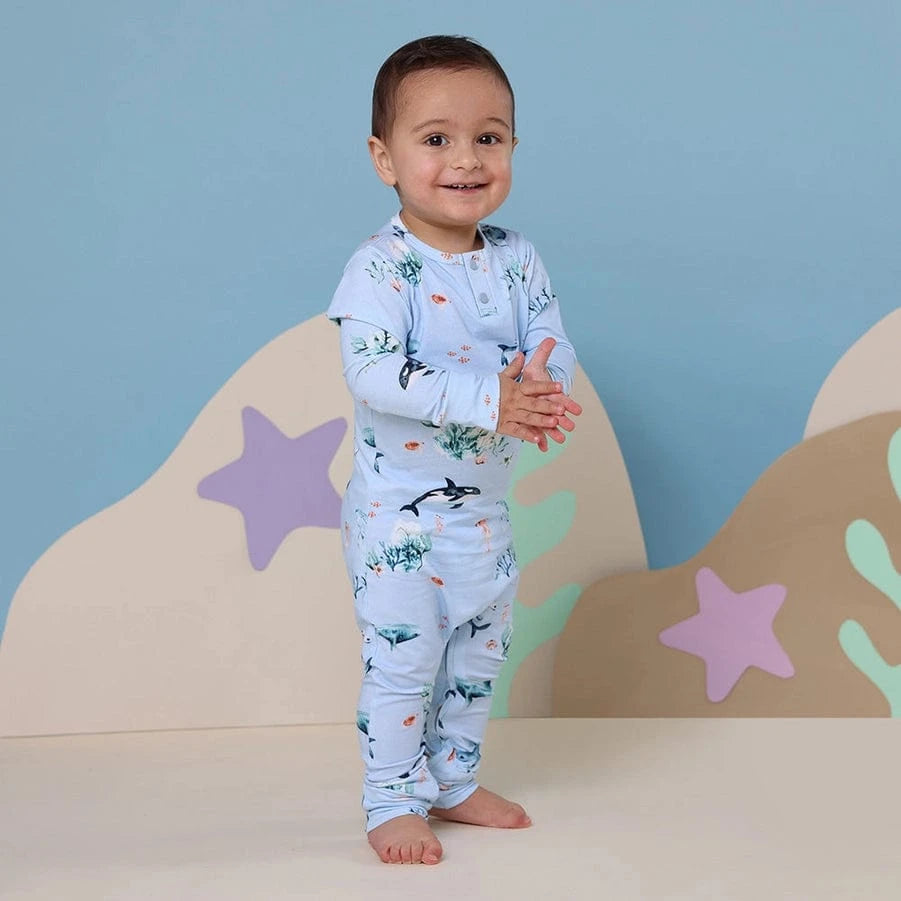 Blue Ocean Organic Growsuit Snuggle Hunny Lil Tulips