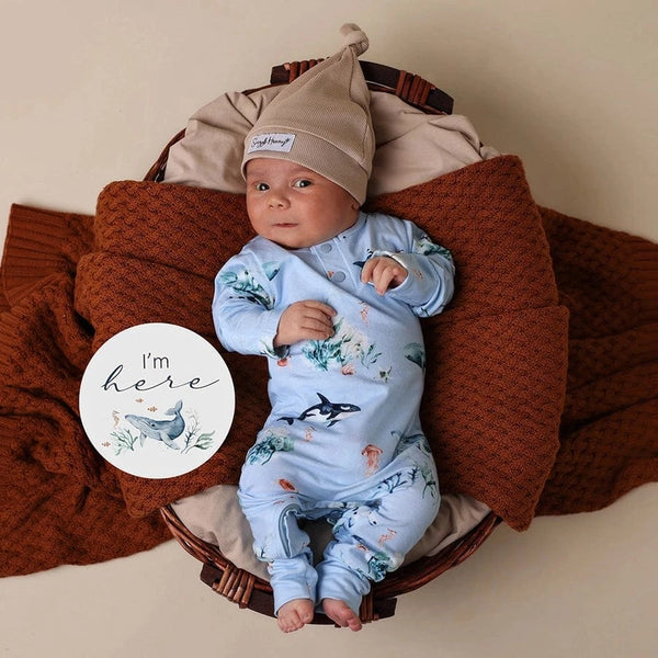 Blue Ocean Organic Growsuit Snuggle Hunny Lil Tulips