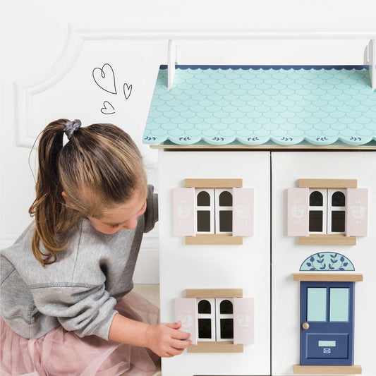 Bluebelle Wooden Dolls House Le Toy Van Lil Tulips