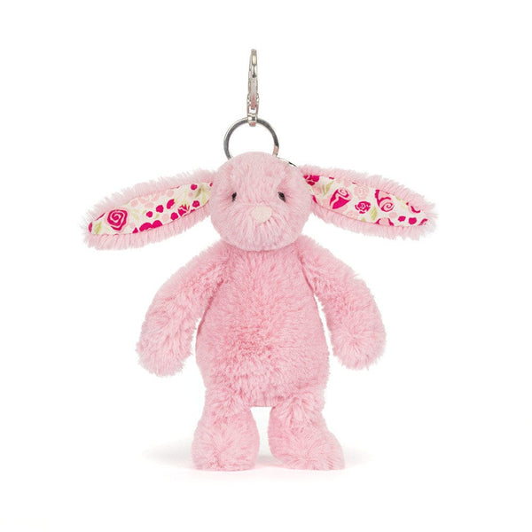 Blushkin Blossom Bunny Bag Charm Jellycat Lil Tulips