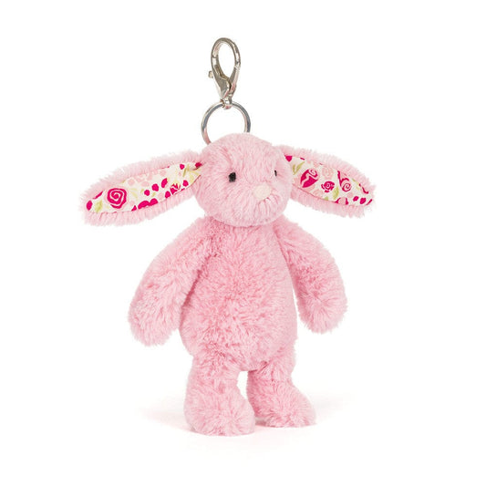 Blushkin Blossom Bunny Bag Charm Jellycat Lil Tulips