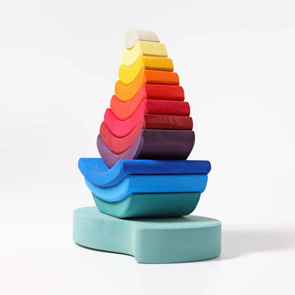 Boat Stacking Tower Grimm's Lil Tulips