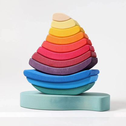 Boat Stacking Tower Grimm's Lil Tulips