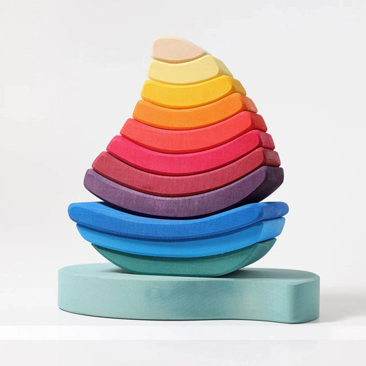 Boat Stacking Tower Grimm's Lil Tulips