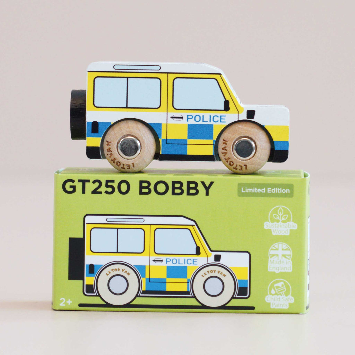 Bobby Wooden Vehicle (GT250) Le Toy Van Lil Tulips