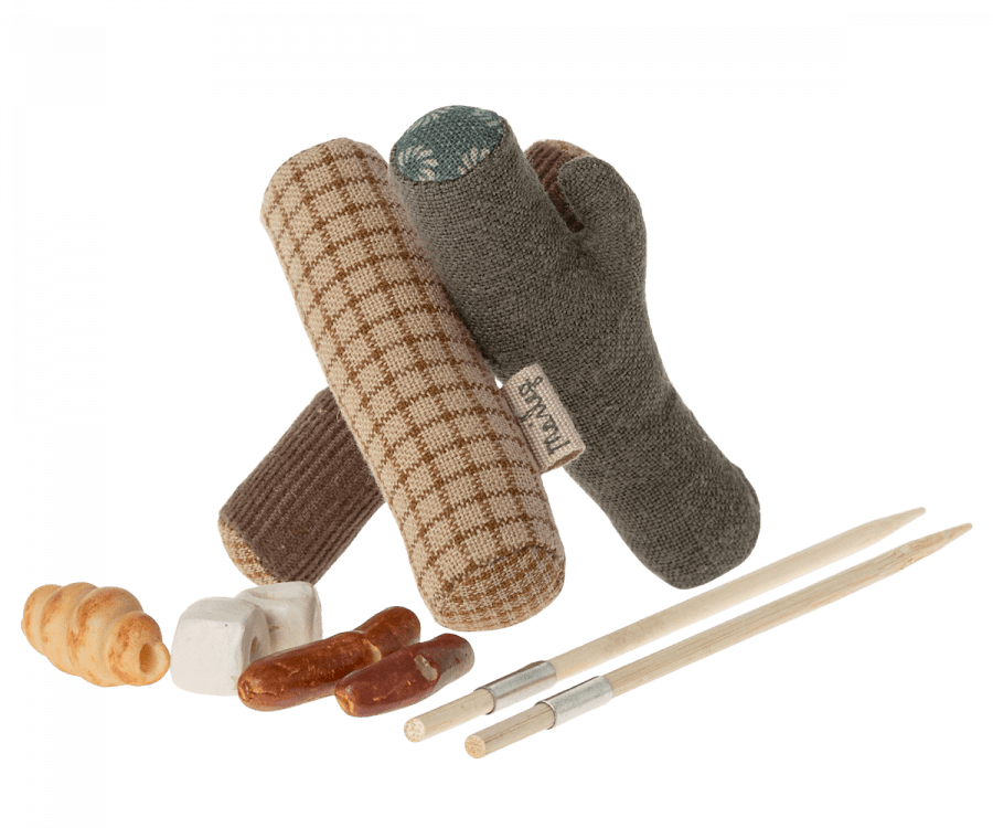Bonfire Set, Mouse Maileg Lil Tulips