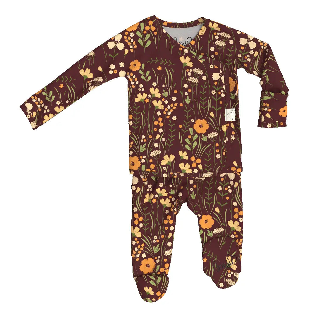 Bonsie Footie - Autumn Meadow Bonsie Lil Tulips