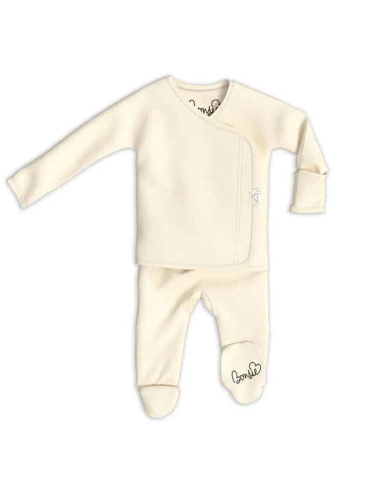 Bonsie Footie - Oat 0-3 Months Bonsie Lil Tulips