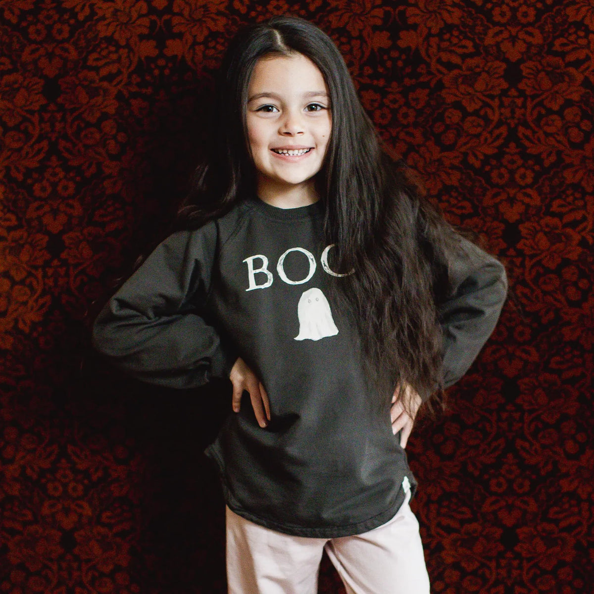Boo Sweatshirt Burt's Bees Baby Lil Tulips