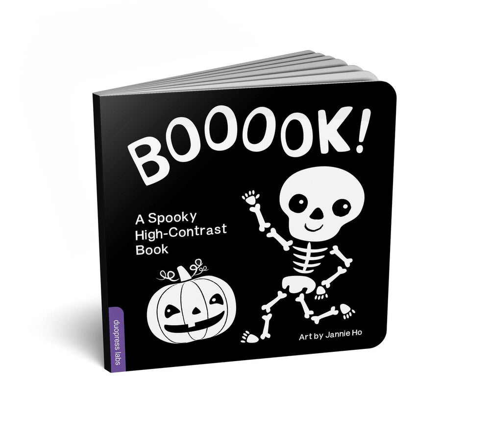 Booook! A Spooky High-Contrast Book Duopress Lil Tulips
