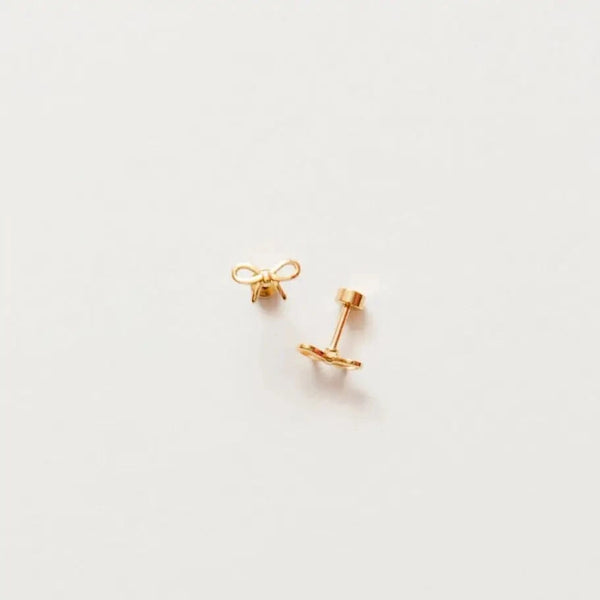 Bow Flat Back Earrings Pip Pop Post Bracelets Lil Tulips