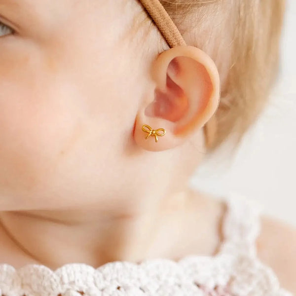 Bow Flat Back Earrings Pip Pop Post Bracelets Lil Tulips