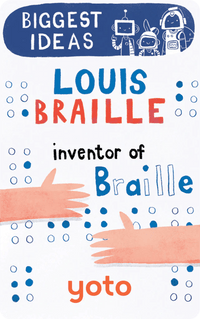 BrainBots - Biggest Ideas - 7 Audiobook Cards Yoto Lil Tulips