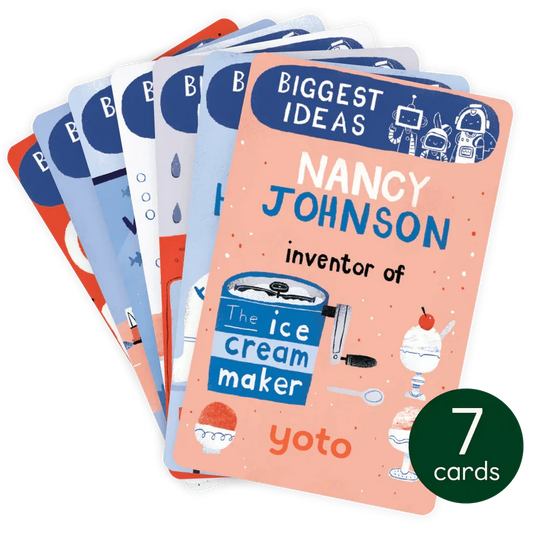 BrainBots: Biggest Ideas - Audiobook Cards Yoto Lil Tulips