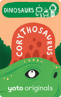BrainBots: Dinosaurs - 8 Audiobook Cards Yoto Lil Tulips