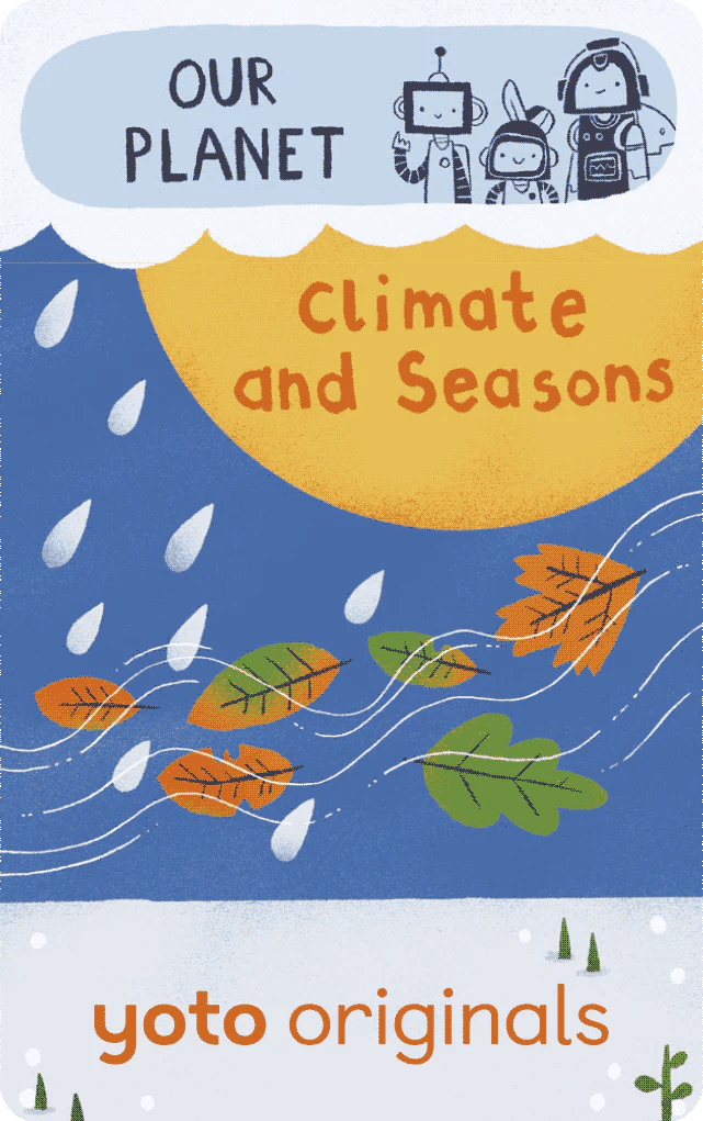 BrainBots: Our Planet - 8 Audiobook Cards Yoto Lil Tulips