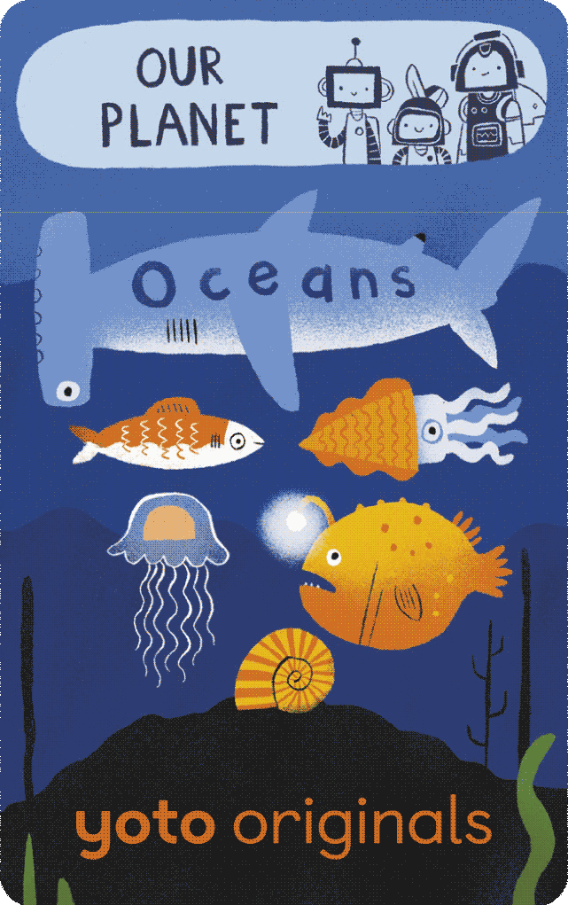 BrainBots: Our Planet - 8 Audiobook Cards Yoto Lil Tulips