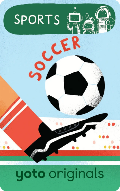 BrainBots: Sports - Audiobook Cards Yoto Lil Tulips