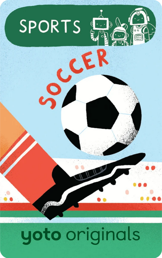 BrainBots: Sports - Audiobook Cards Yoto Lil Tulips