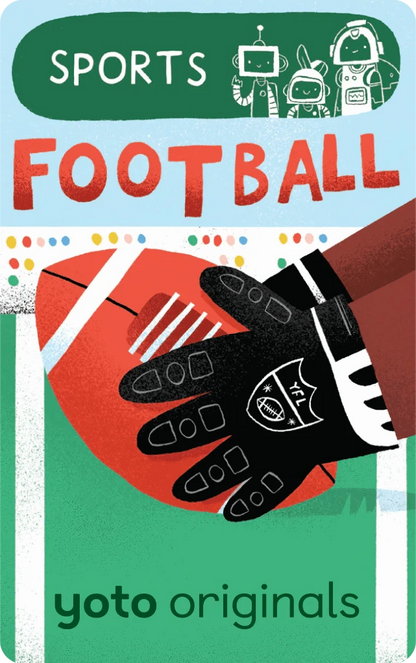 BrainBots: Sports - Audiobook Cards Yoto Lil Tulips