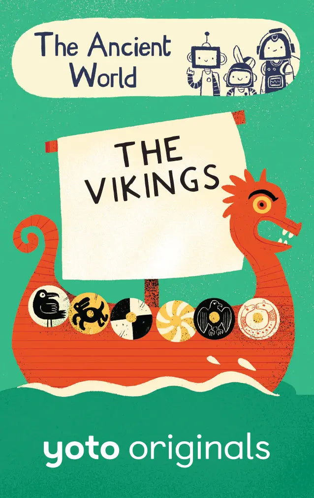 BrainBots: The Ancient World - Audiobook Cards Yoto Lil Tulips