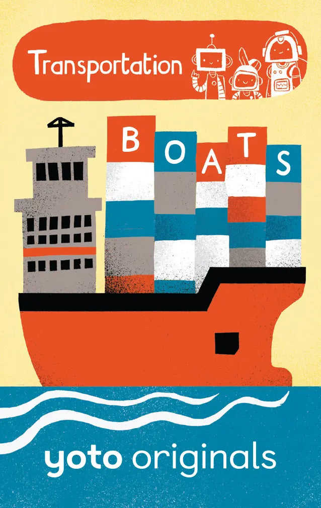 BrainBots Transportation - Audiobook Cards Yoto Lil Tulips