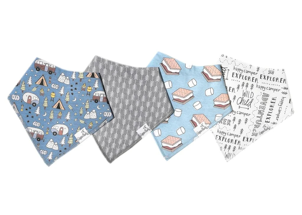 Bridger Bandana Bibs Copper Pearl Lil Tulips