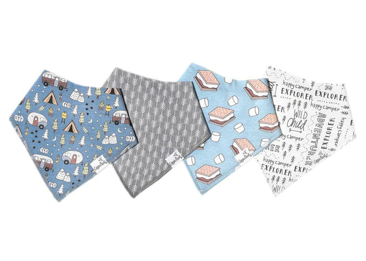Bridger Bandana Bibs Copper Pearl Lil Tulips