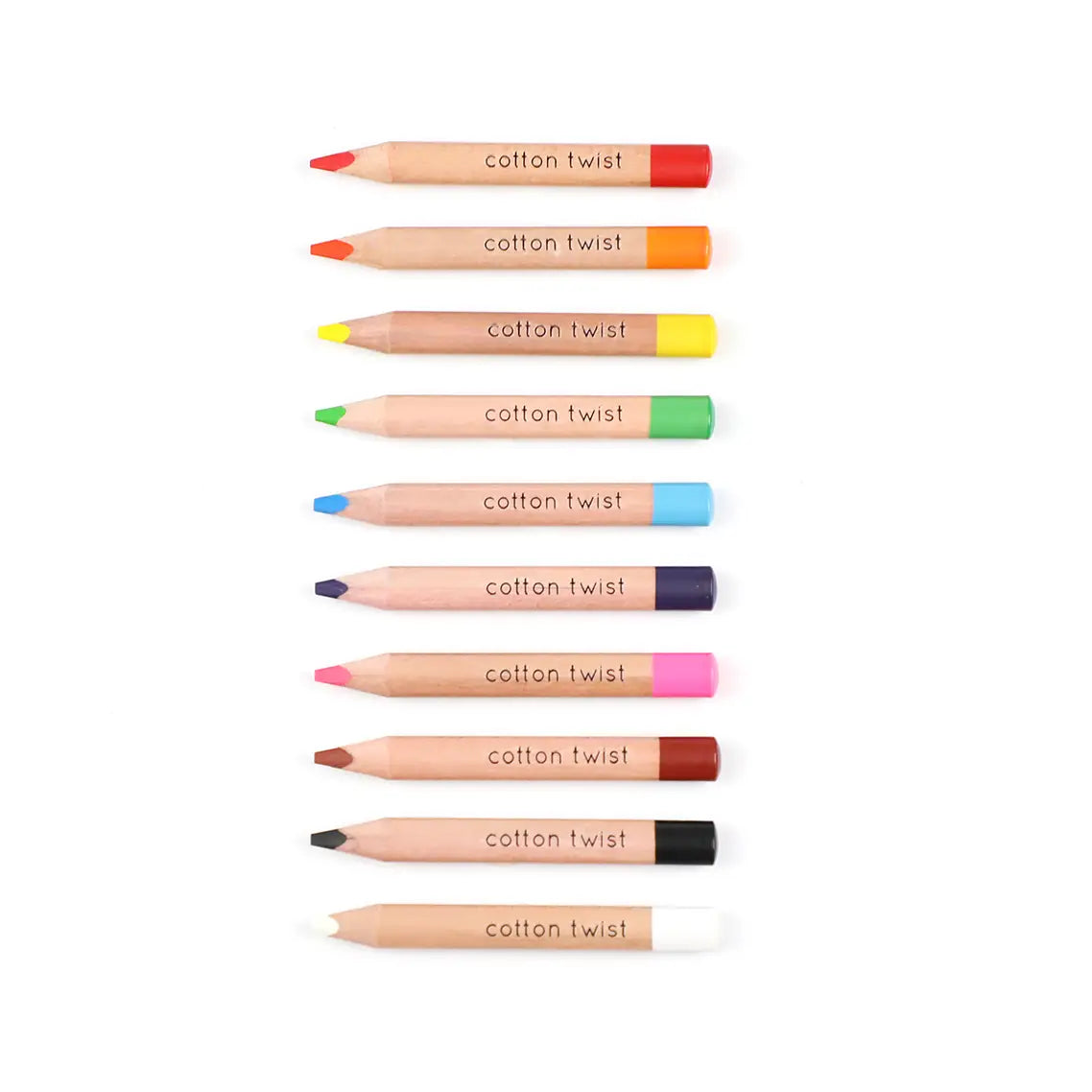 Bright Mix Watercolour Pencils Set Cotton Twist Lil Tulips