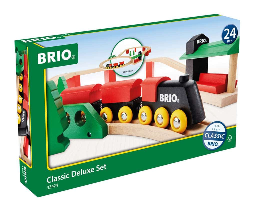 BRIO Railway Classic Deluxe Set 33424 Brio Model Trains & Train Sets Lil Tulips