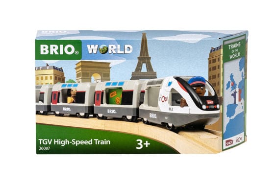 BRIO Trains of the World TGV High-Speed Train Brio Model Trains & Train Sets Lil Tulips