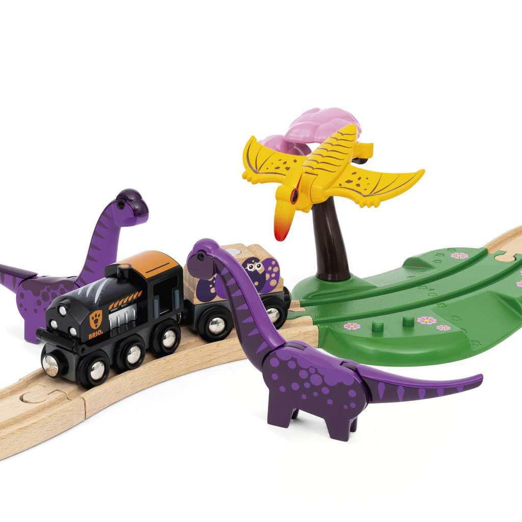 BRIO World – 36094 Dinosaur Adventure Set Brio Model Trains & Train Sets Lil Tulips